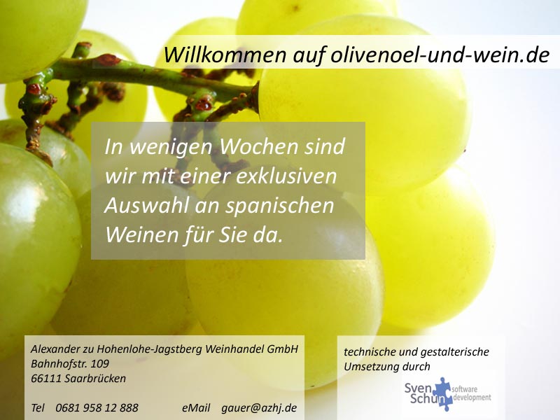 Willkommen auf olivenoel-und-wein.de